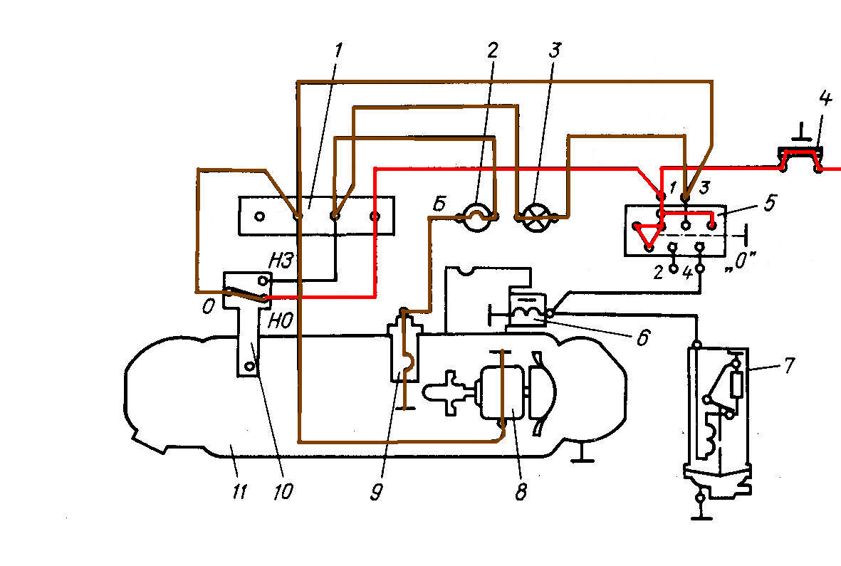 Заз 968 схема электрооборудования